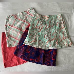 Set of 4 Golf Skorts